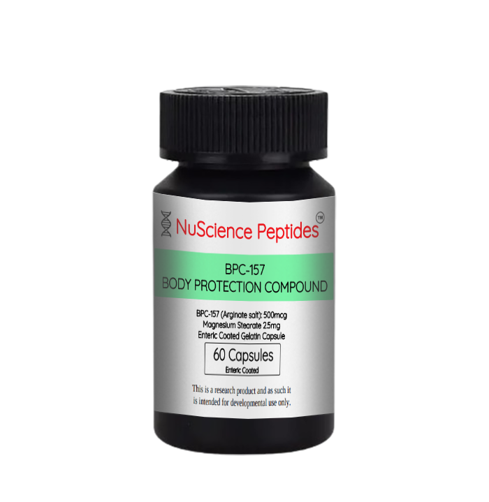 BPC-157 Capsules 500mcg (60 Count) | Research Use Only