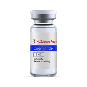 NuScience Cagrilintide peptide for sale 5mg research peptide lyophilized vial